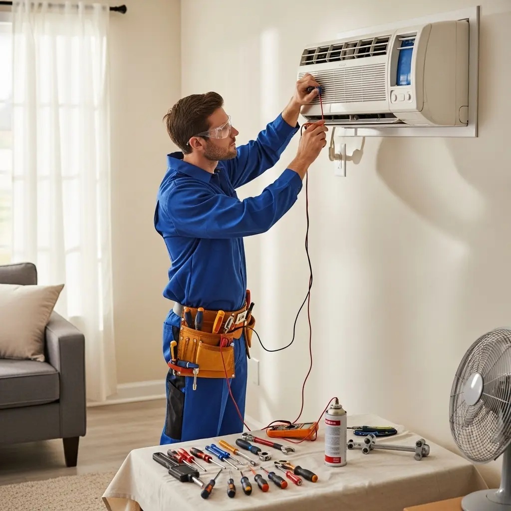 Menderes Gorenje Gorenje klima gaz dolumu ve bakım – Enerji verimliliği artırıldı. - Teknik servis örneği